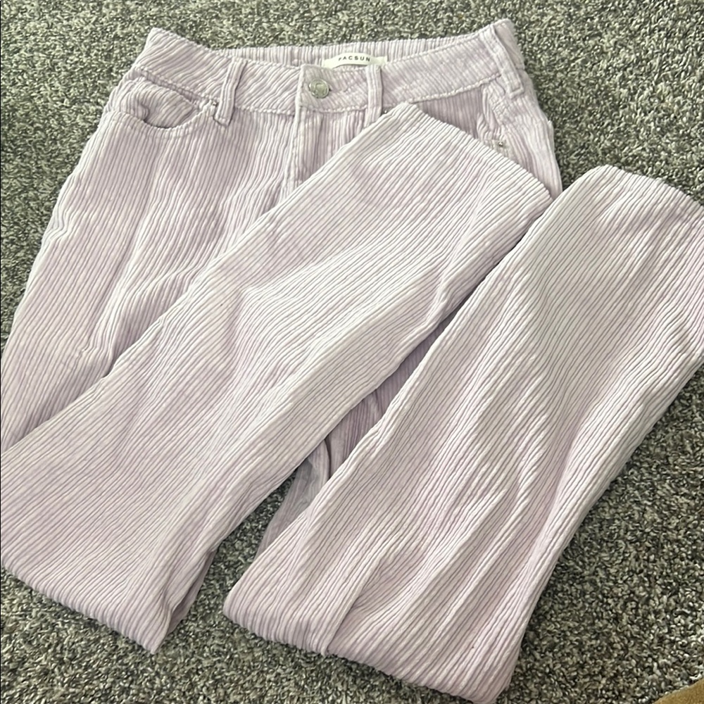 PacSun Lavender Corduroy Pants